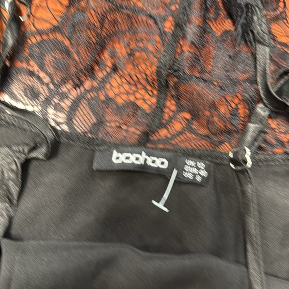 Boohoo satin tank Us 8 // 092908 - Picture 2 of 2